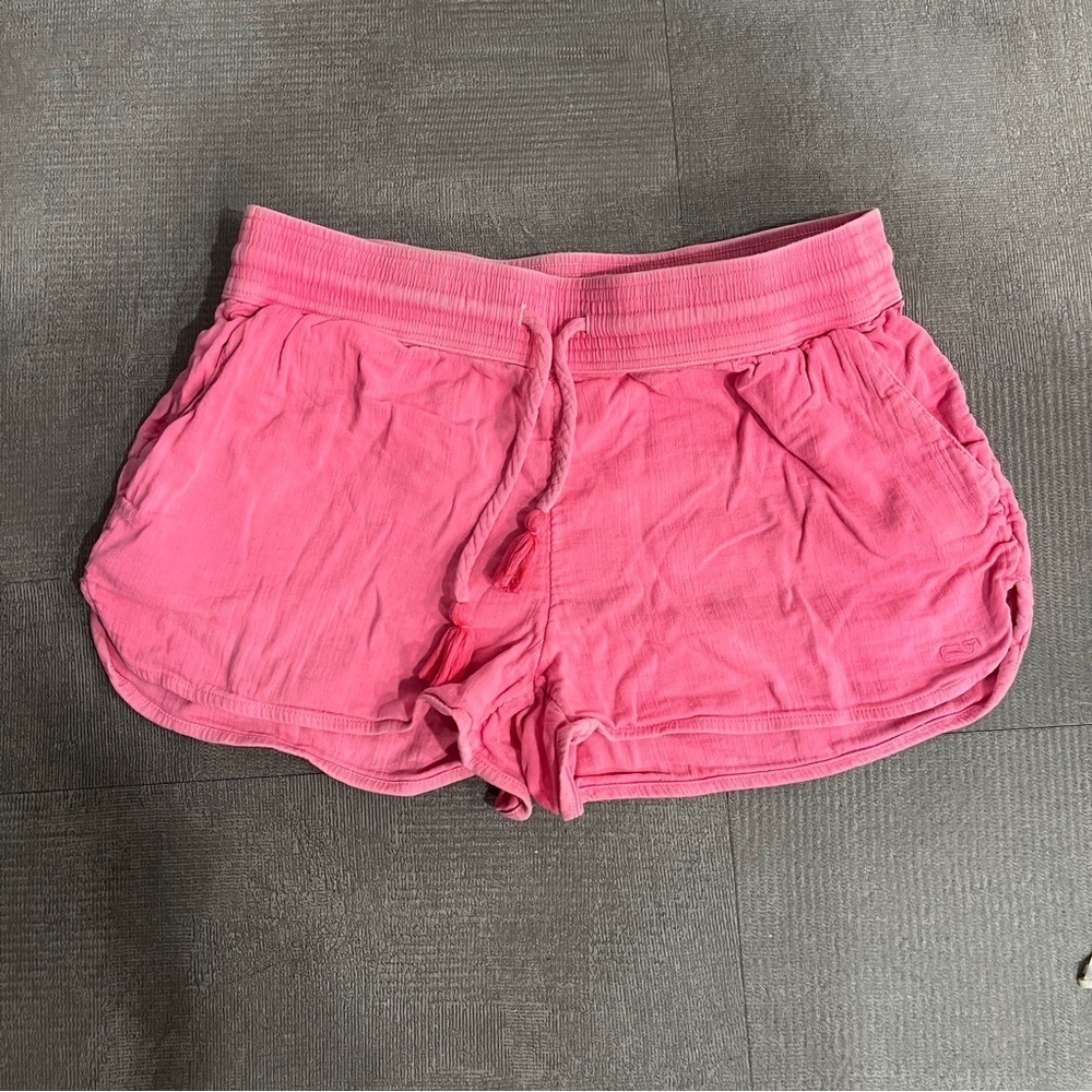 Vineyard Vines Pink Athletic Shorts Relaxed Fit